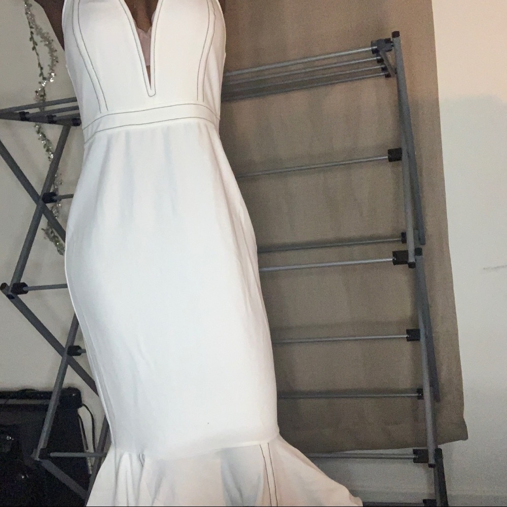 COPY - Fashion nova ruffled midi dress